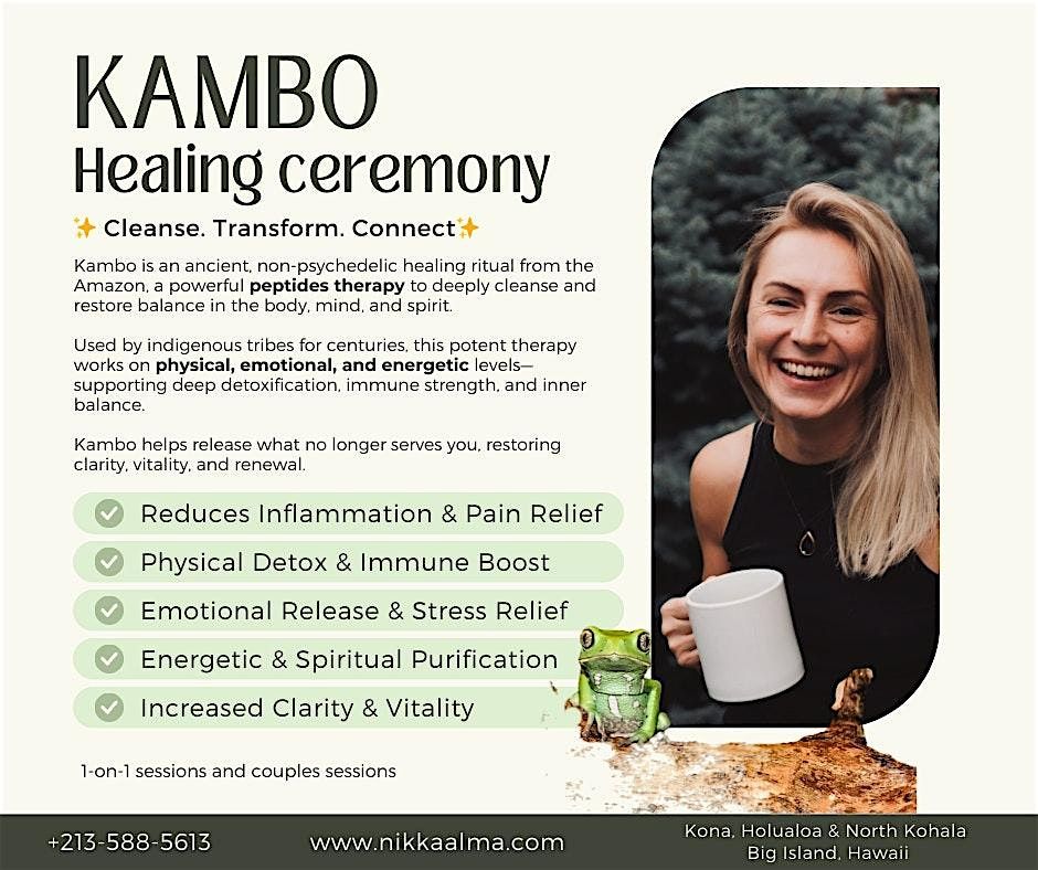 Kambo Healing  Ceremony in Holualoa, 10 October | Event in Holualoa | AllEvents