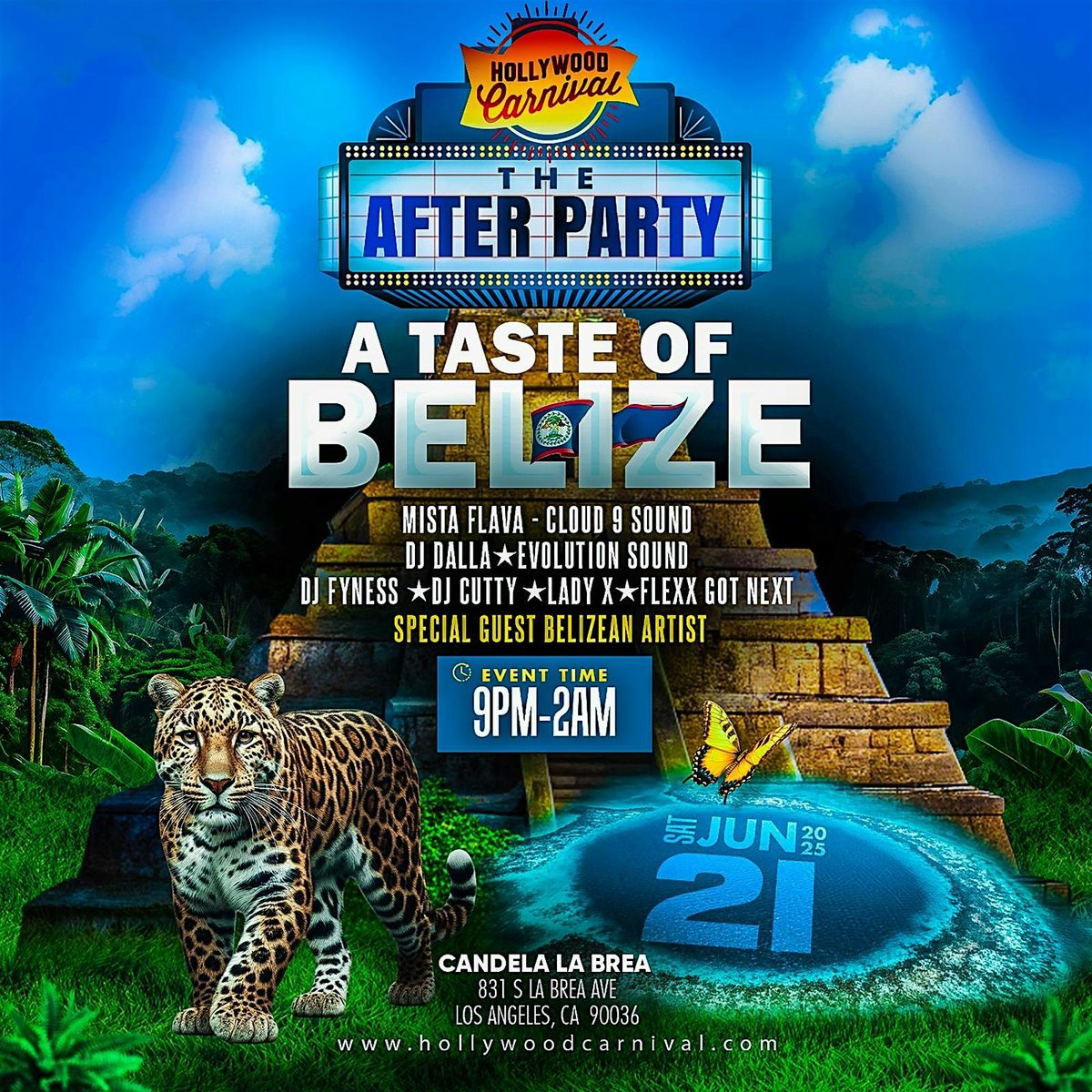 The After Party - A Taste of Belize, 21 June | Event in Los Angeles | AllEvents
