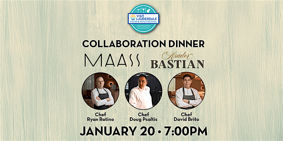 Collaboration Dinner at Michelin-Starred MAASS with Asador Bastian, 20 January | Event in Fort Lauderdale