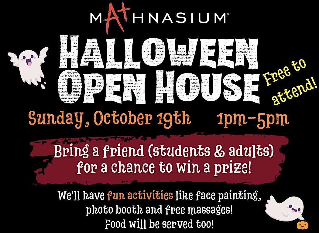Halloween Open House at Mathnasium of Scotts Valley!, 19 October | Event in Scotts Valley | AllEvents