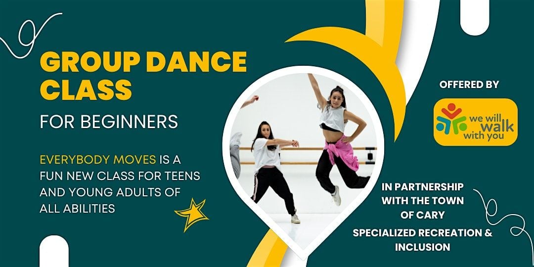 Everybody Moves - October - Group Dance Class, 7 October | Event in Cary | AllEvents