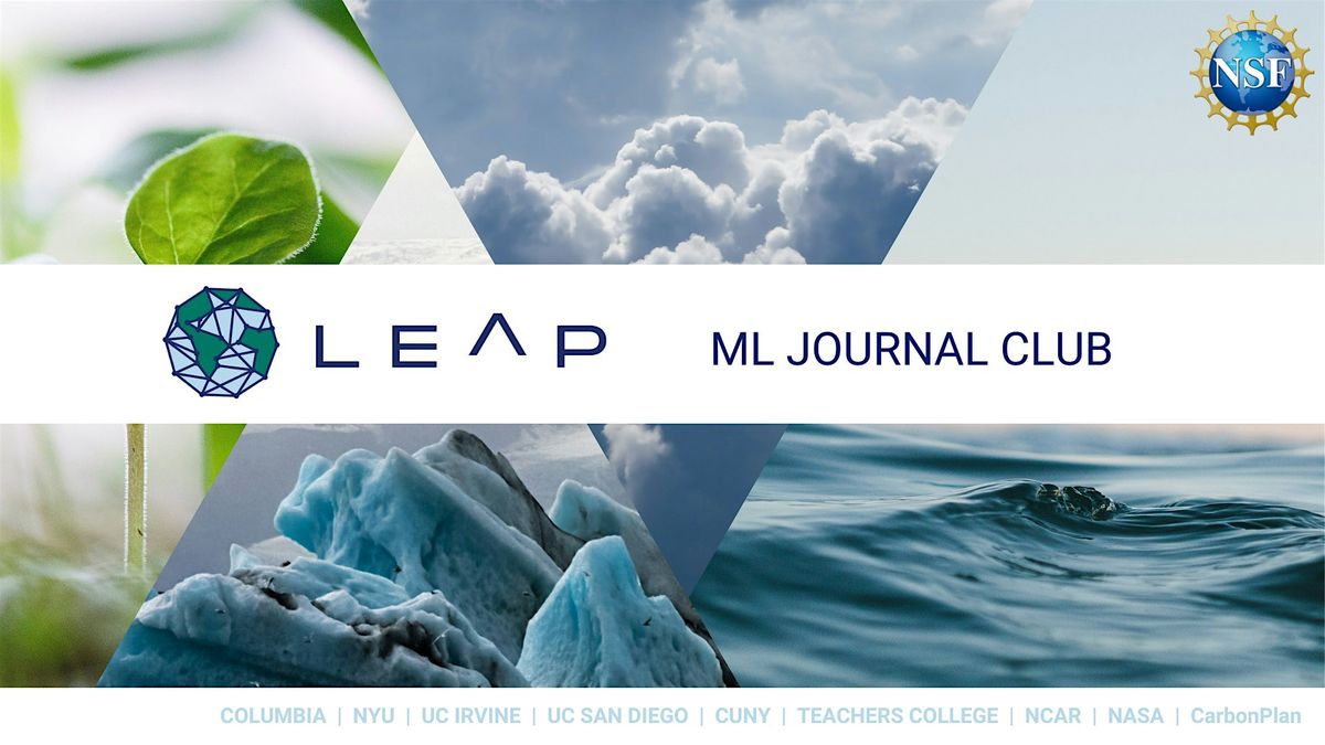 LEAP ML Journal Club, 31 July | Event in New York | AllEvents