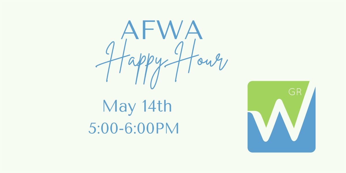 AFWA Happy Hour at Bistro Bella Vita, 14 May | Event in Grand Rapids | AllEvents
