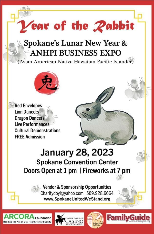 Spokanes Lunar New Year, INB Performing Arts Center, Spokane, January
