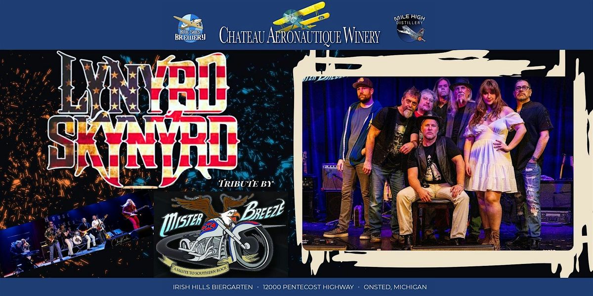 Lynyrd Skynyrd Tribute by Mister Breeze Band, 19 September | Event in Onsted | AllEvents