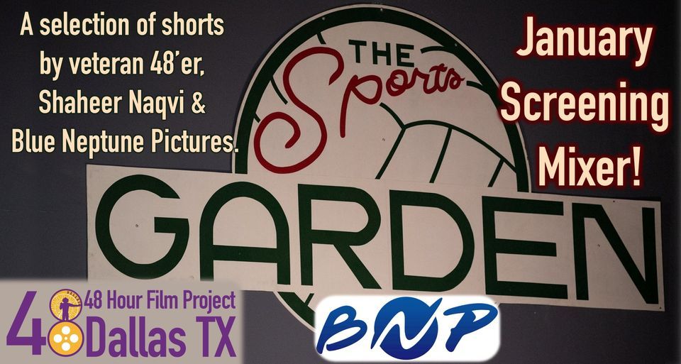 January Screening Mixer, featuring selections from Blue Neptune