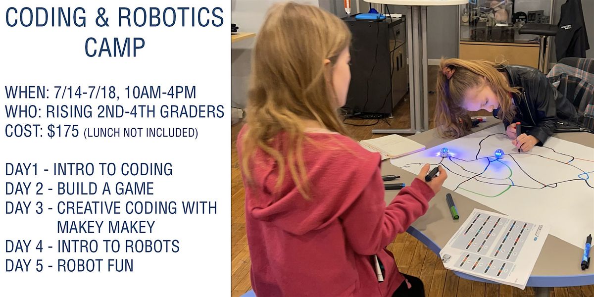 Coding and Robotics Camp(5 Days-July 14th-18th, 10:00-4:00), 14 July | Event in Springfield | AllEvents