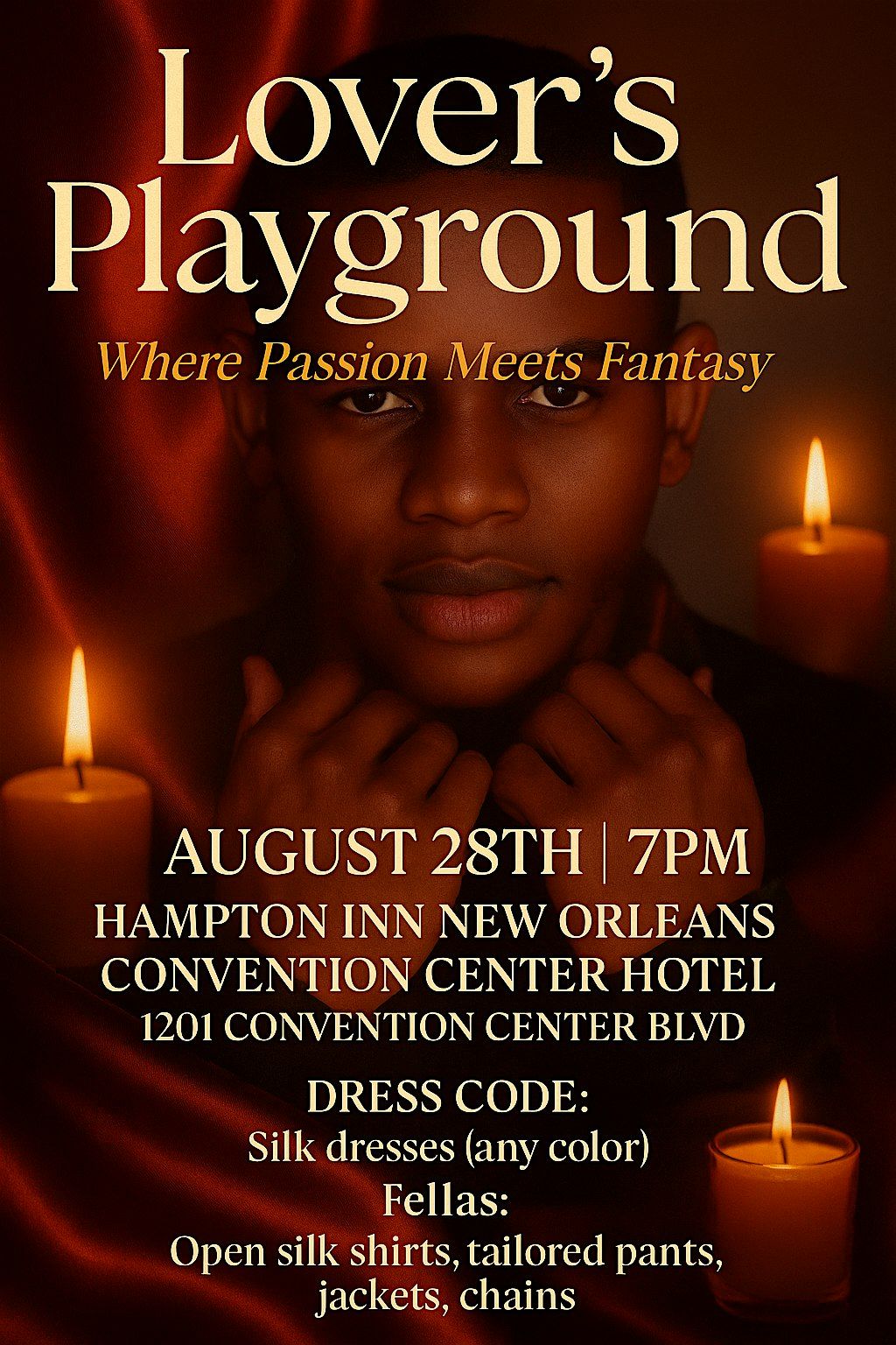 Lover’s Playground, 28 August | Event in New Orleans | AllEvents