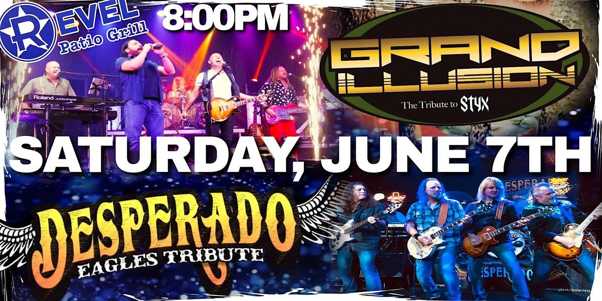 Eagles Tribute - Desperado & STYX Tribute - Grand Illusion (Ticketed Event), 7 June | Event in Frisco