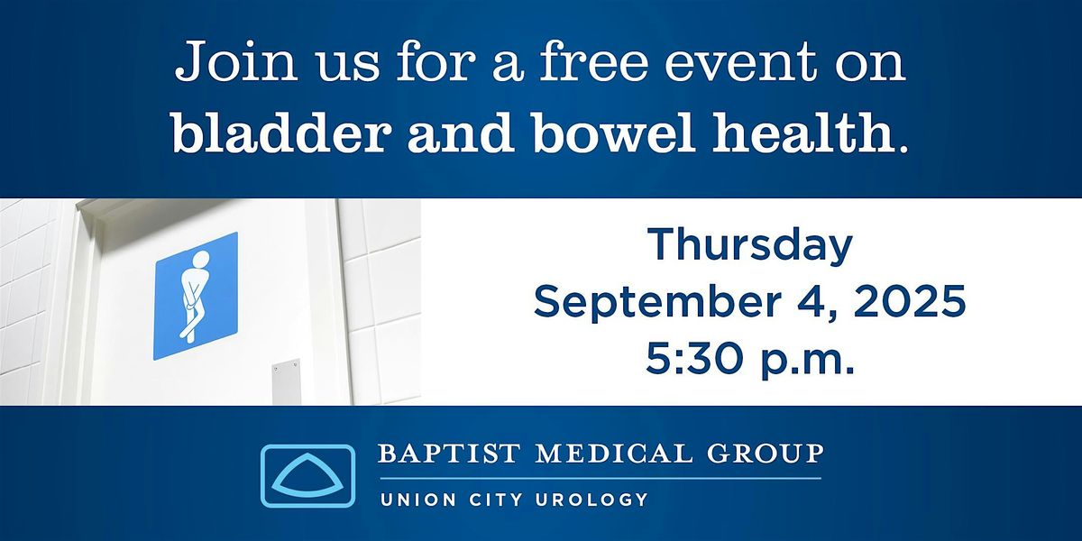 Understanding Bladder and Bowel Health Changes, 4 September | Event in Union City | AllEvents