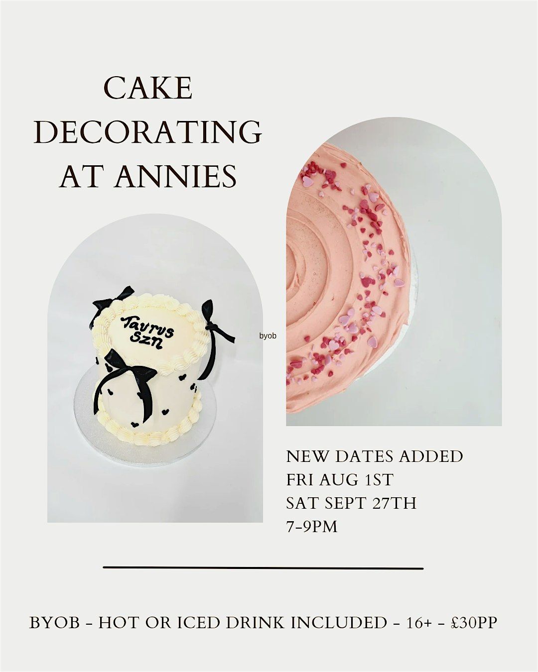 Cake Decorating at Annies on the Corner | Event in Anniesland | AllEvents