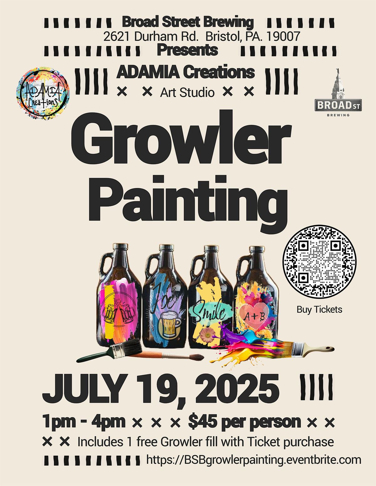 Growler Painting, 23 August | Event in Bristol | AllEvents