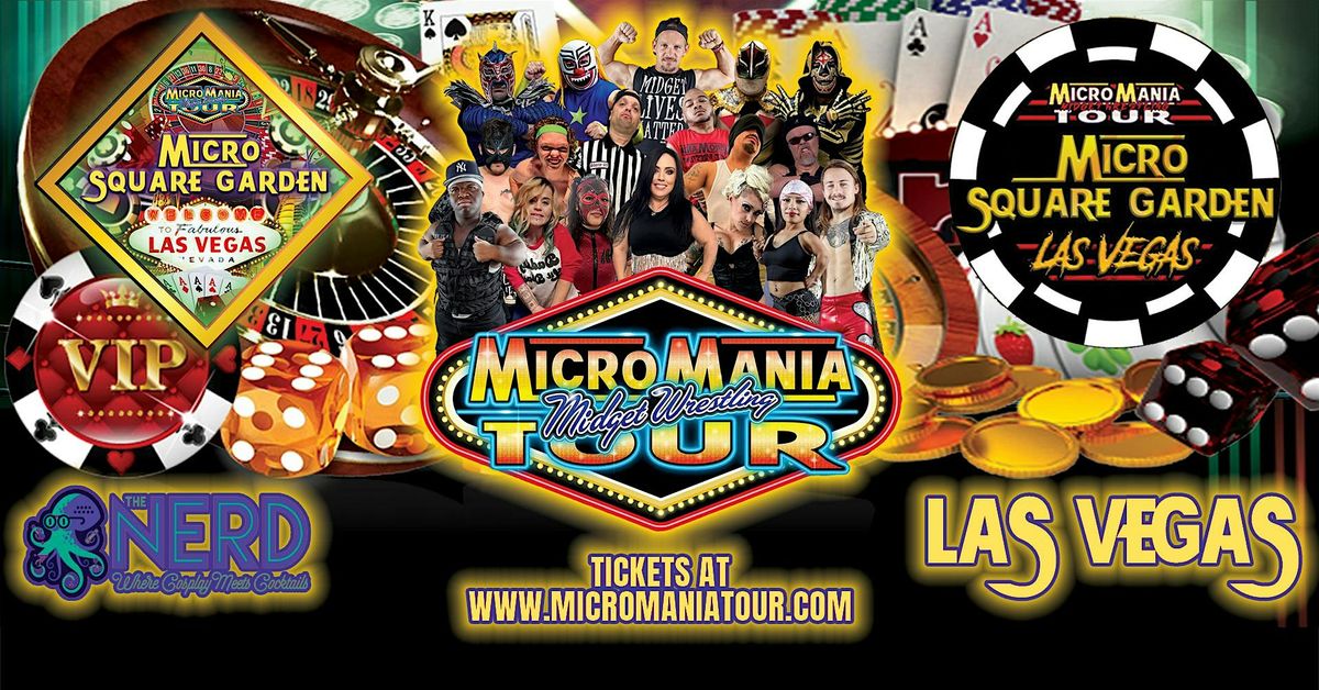 MicroMania Midget Wrestling: Las Vegas at Nerd Bar, 14 May | Event in Las Vegas | AllEvents