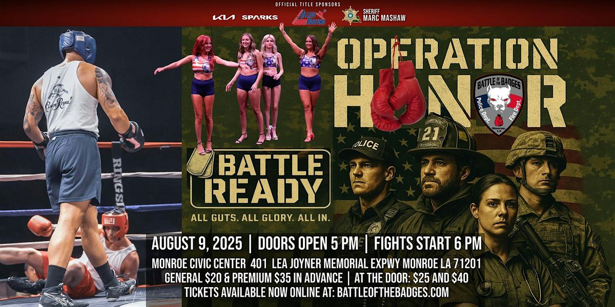 Battle of the Badges 2025, 9 August | Event in Monroe | AllEvents