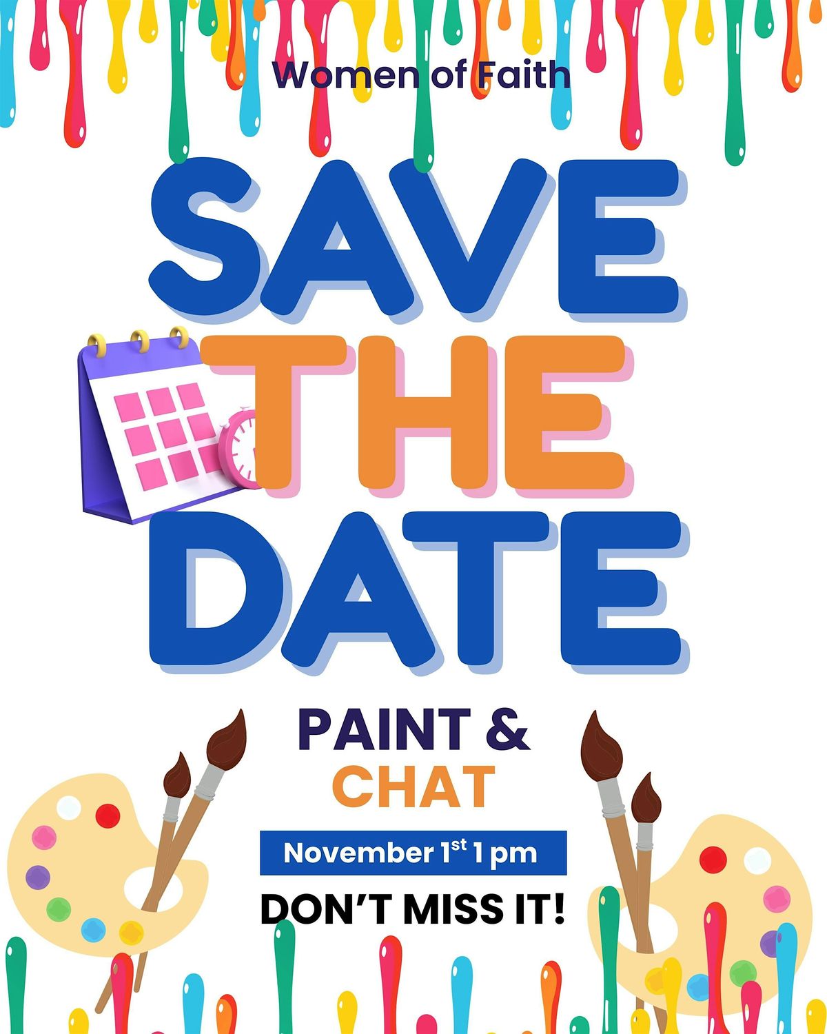 Paint & Chat, 1 November | Event in Middletown | AllEvents