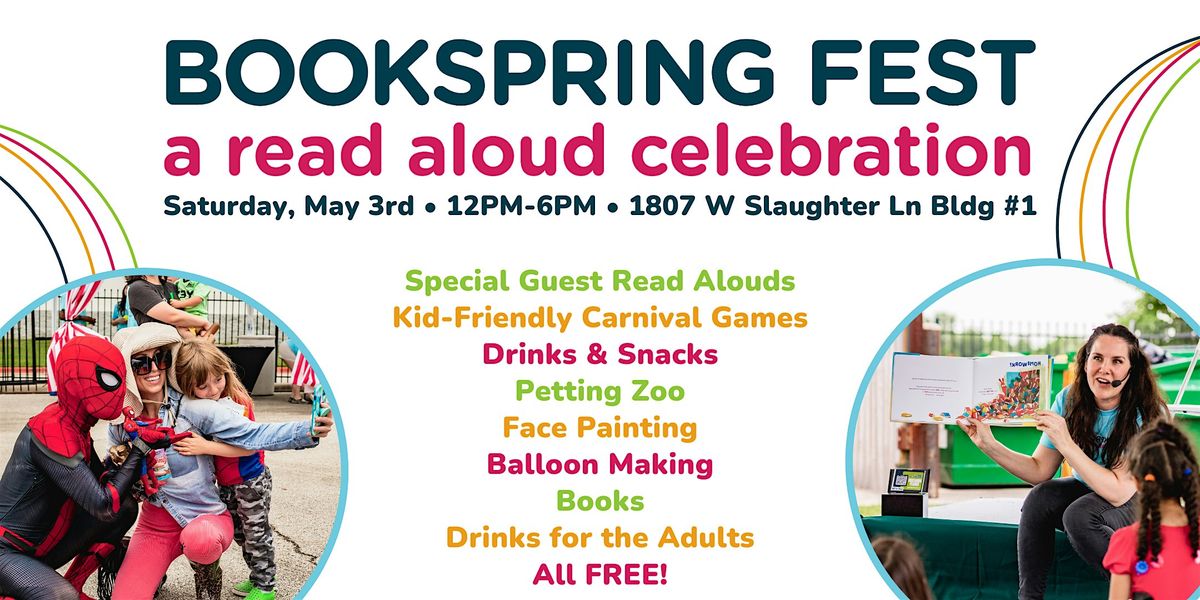 BookSpring Fest, 3 May | Event in Austin | AllEvents