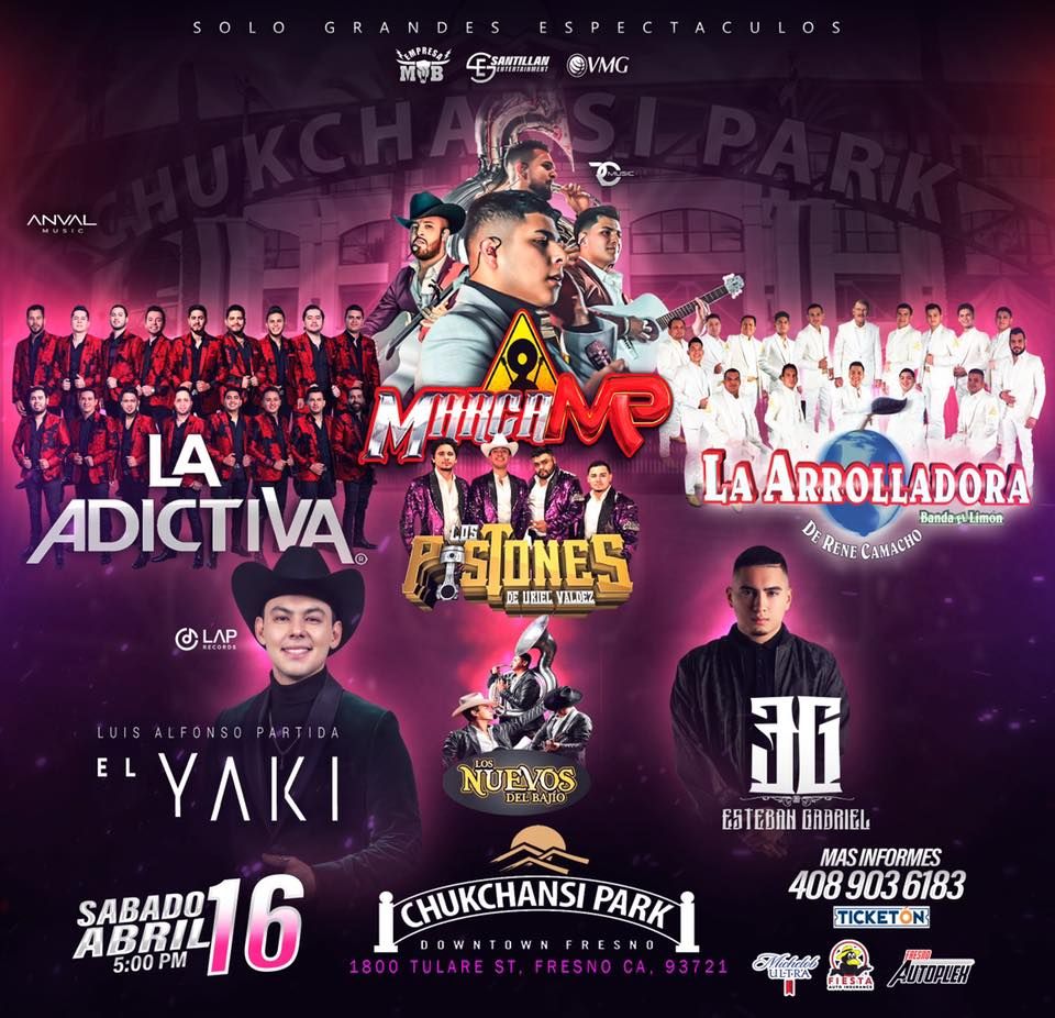 EL PRIMER BAILE MASIVO del año en FRESNO CA, 1800 Tulare St, Fresno, CA