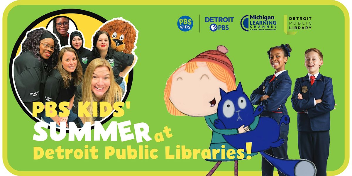 PBS KIDS at Campbell Branch Library, 9 July | Event in Detroit | AllEvents