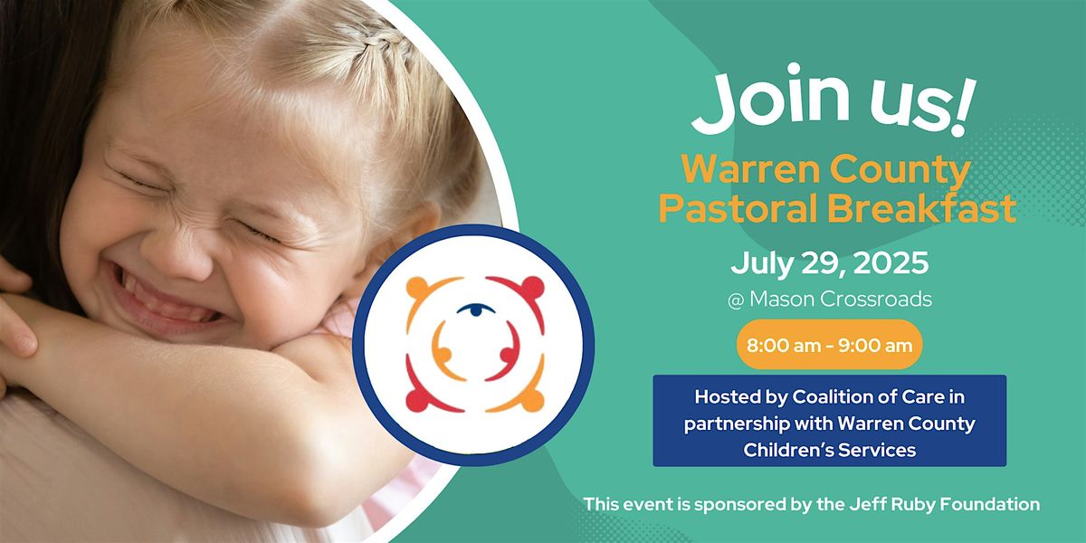 Many Churches, One Mission: A Pastoral Breakfast for Vulnerable Children | Event in Mason | AllEvents