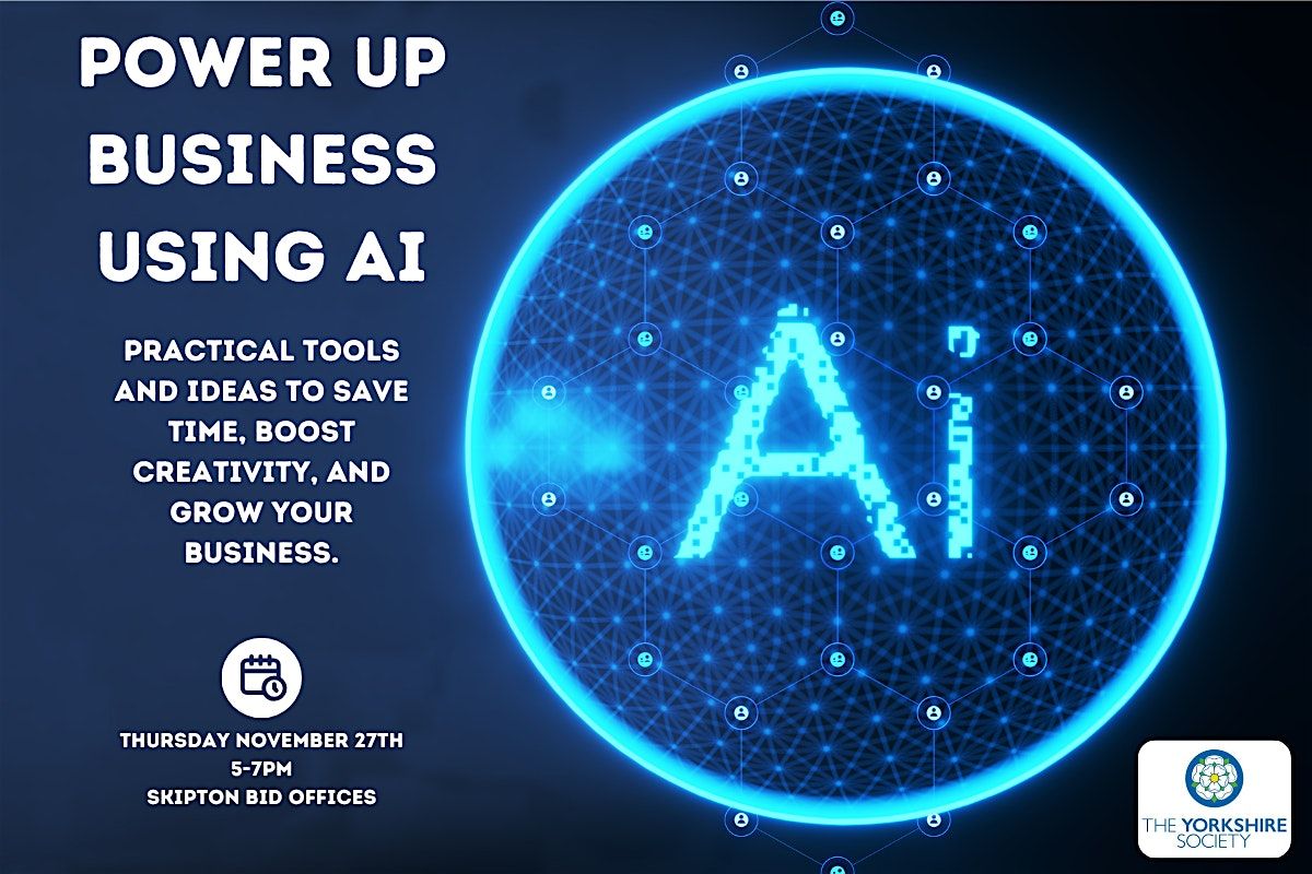 AI for Business Workshop, 27 November | Event in Skipton | AllEvents
