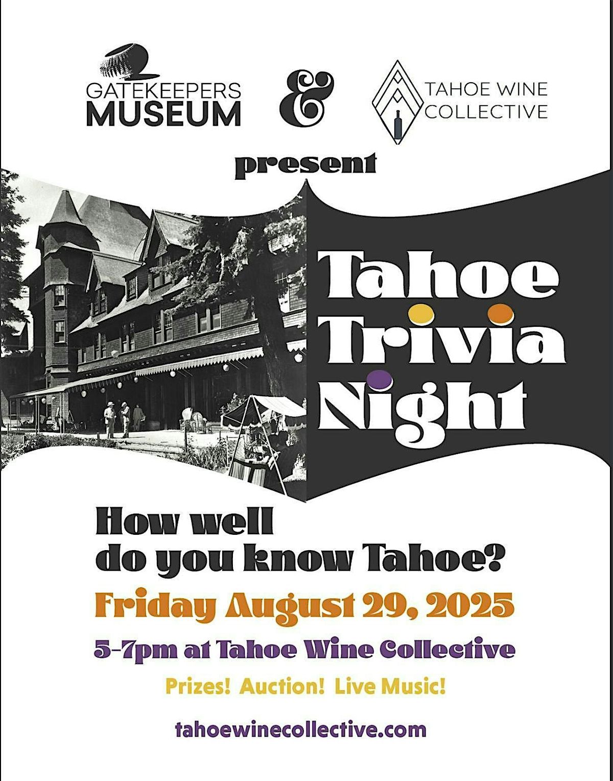 Tahoe Trivia Night, 29 August | Event in Tahoe City | AllEvents