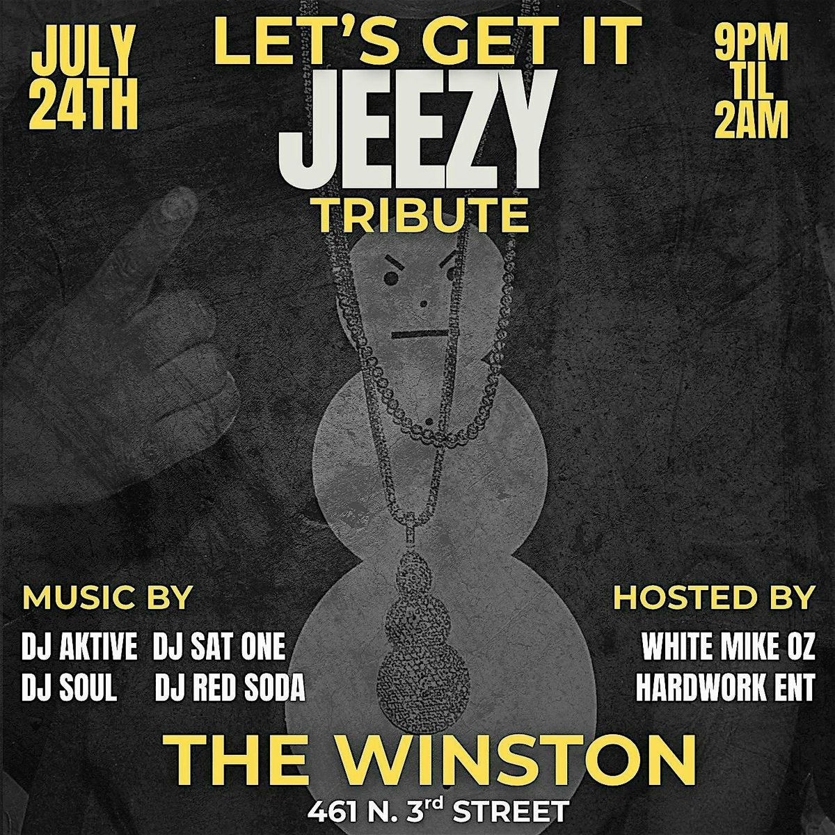 Let's Get It - Jeezy Tribute, 24 July | Event in Philadelphia | AllEvents