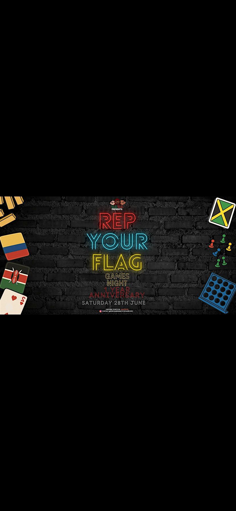 REP YOUR FLAG - GAMES NIGHT, 28 June | Event in London | AllEvents
