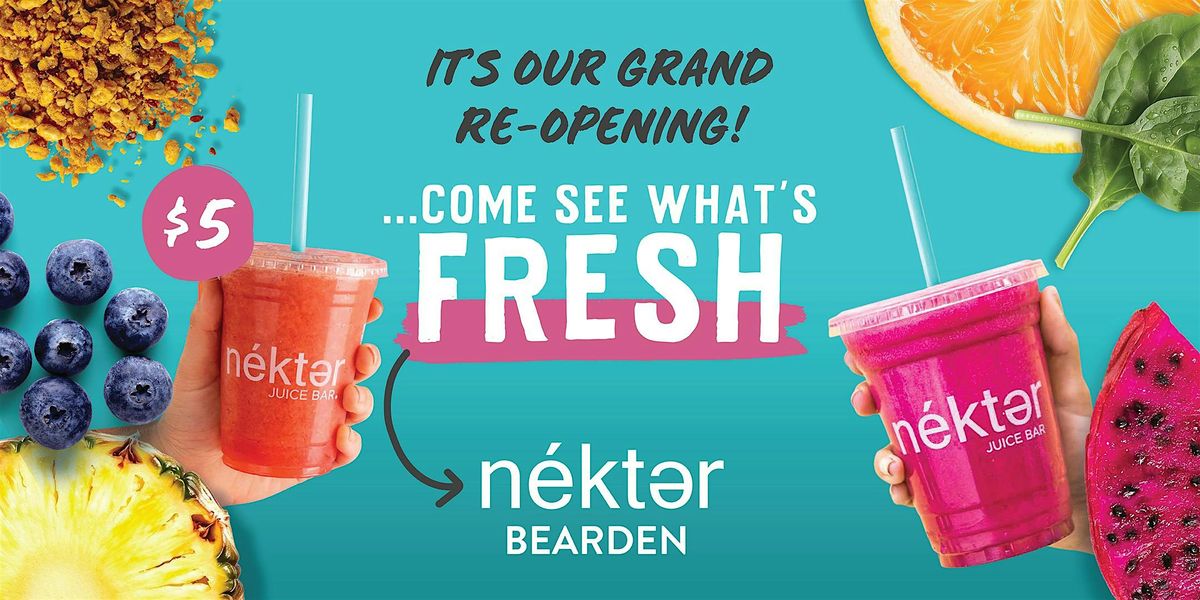 Nekter Juice Bar Grand RE-Opening Under New Ownership in Knoxville, TN