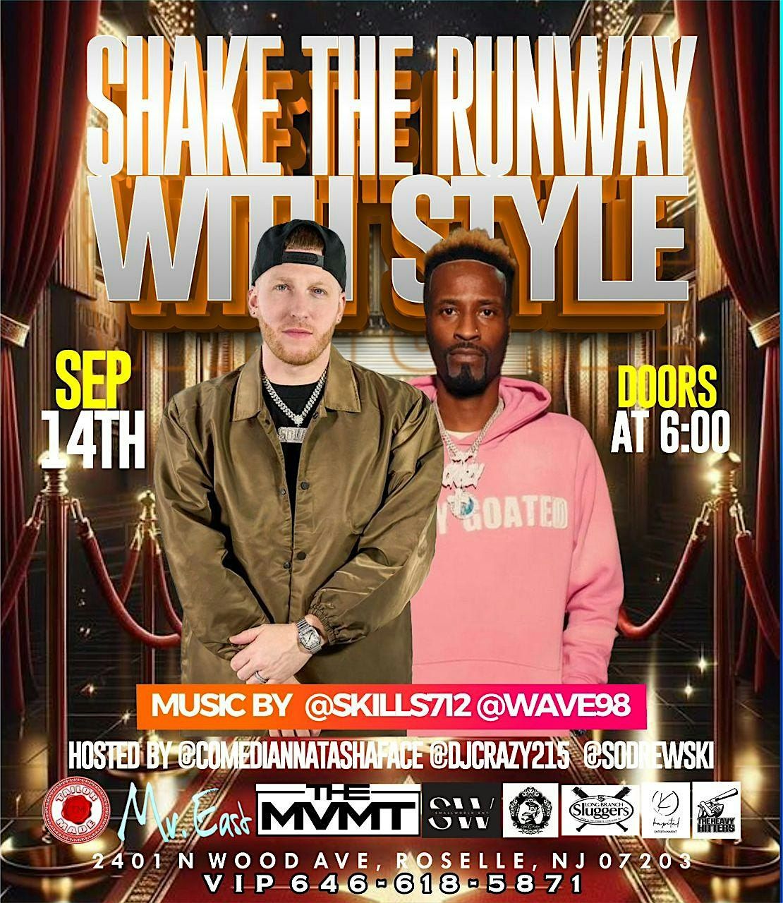 Shake The Runway with Style Hoted by DJ Drewski & DJ Crazy, 14 September | Event in Roselle | AllEvents