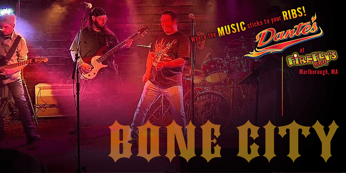 Bone City in Dante's at Firefly's BBQ, 6 September | Event in Marlborough | AllEvents
