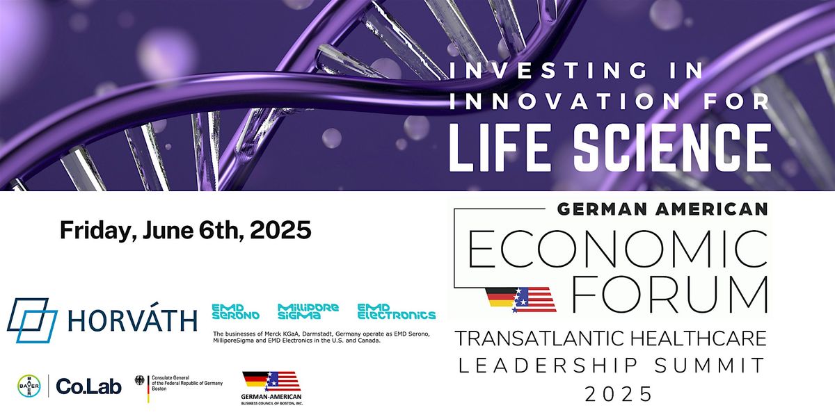 German American Economic Forum 2025, 6 June | Event in Boston | AllEvents