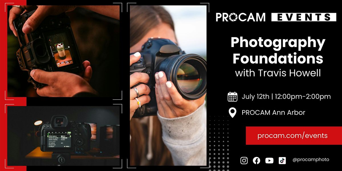 Photography Foundations with Travis Howell, 12 July | Event in Ann Arbor | AllEvents