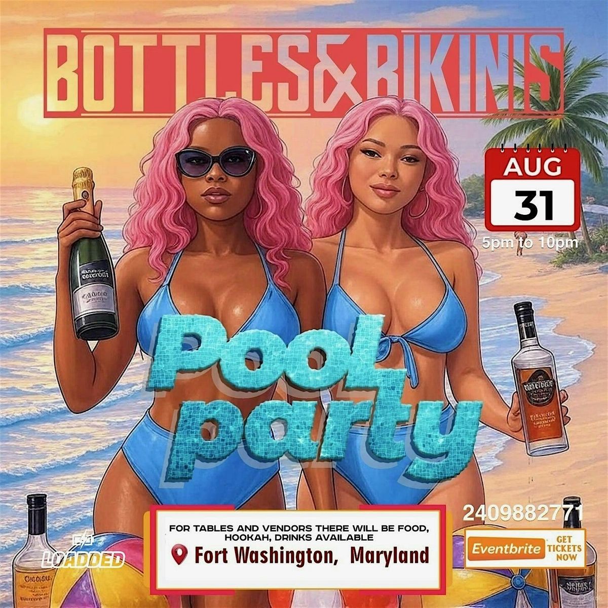 Bikinis & Bottles, 31 August | Event in Fort Washington | AllEvents