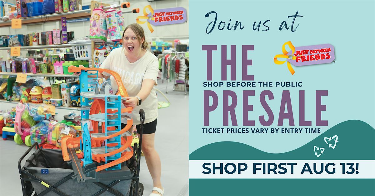 Just Between Friends Aurora Priority Shopping Tickets August  2025, 13 August | Event in Aurora | AllEvents