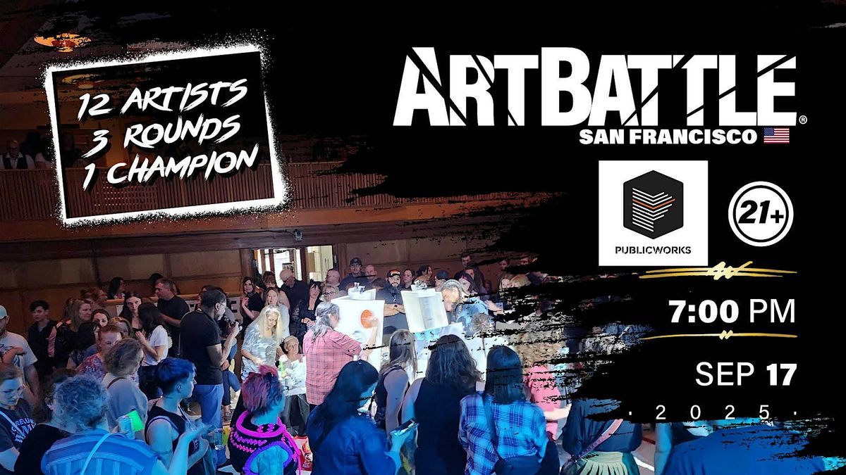 Art Battle San Francisco - September 17, 2025, 17 September | Event in San Francisco | AllEvents