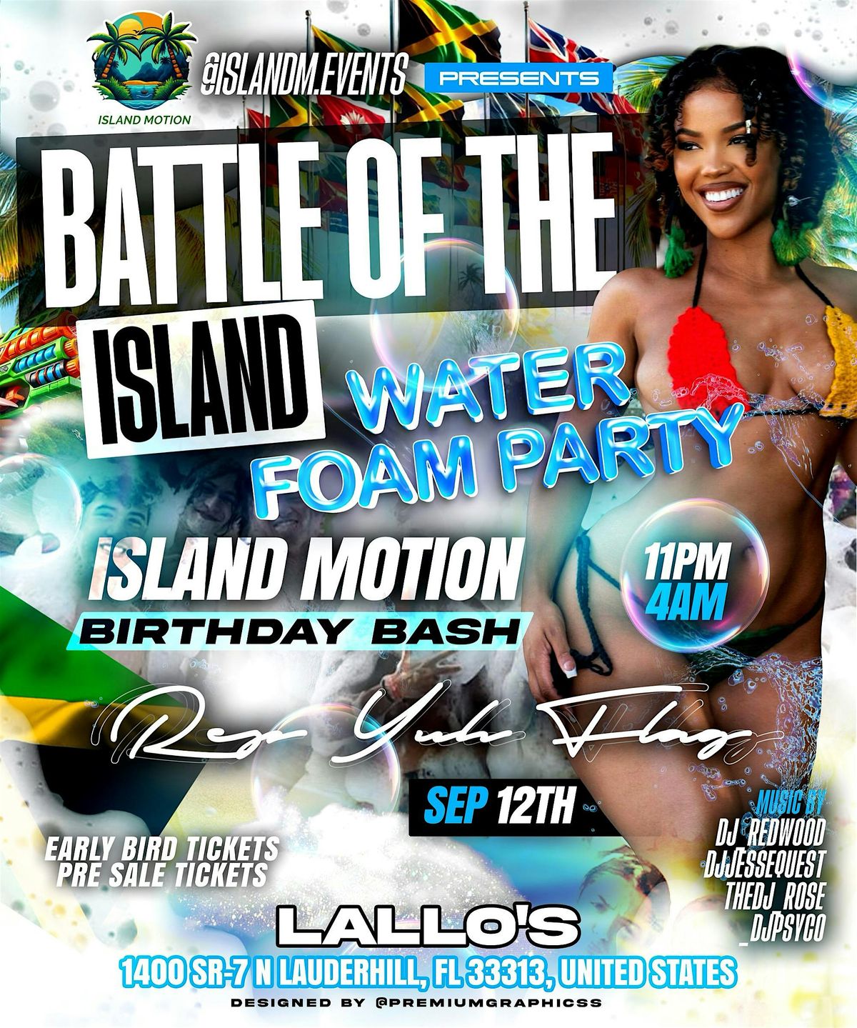 Battle Of the Island  rup yuh flag, 12 September | Event in Lauderhill | AllEvents