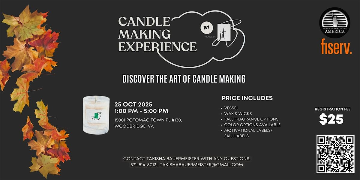 Candle Making Experience with JITB, 25 October | Event in Woodbridge | AllEvents