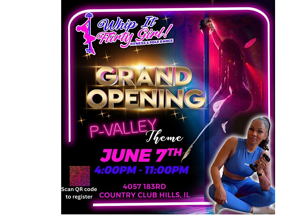 Whip It Flirty Girl Grand Opening – Where Fitness Meets Fun & Flirty!, 7 June | Event in Country Club Hills