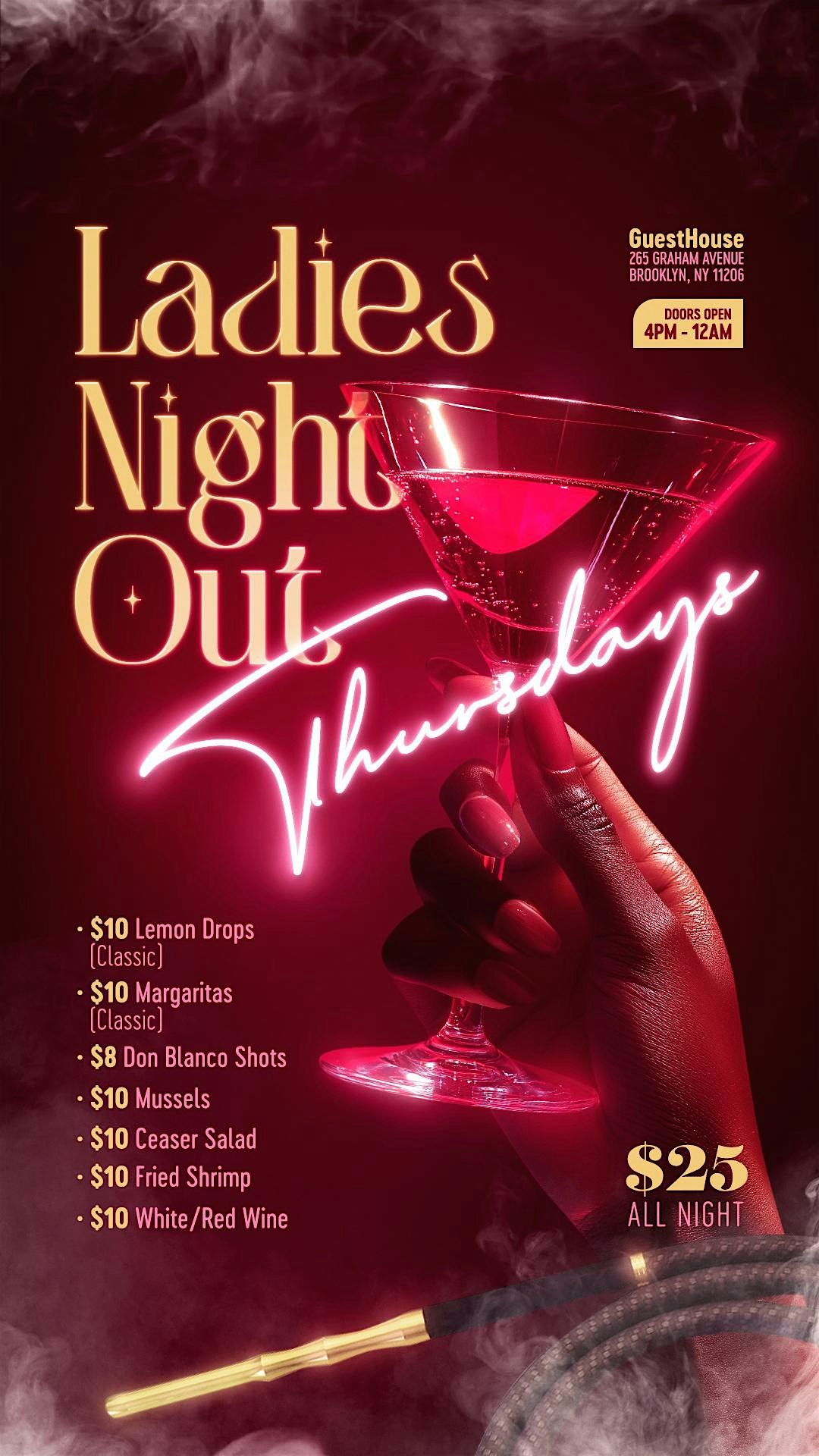 Ladies Night Out At GuestHouse | Event in Brooklyn | AllEvents
