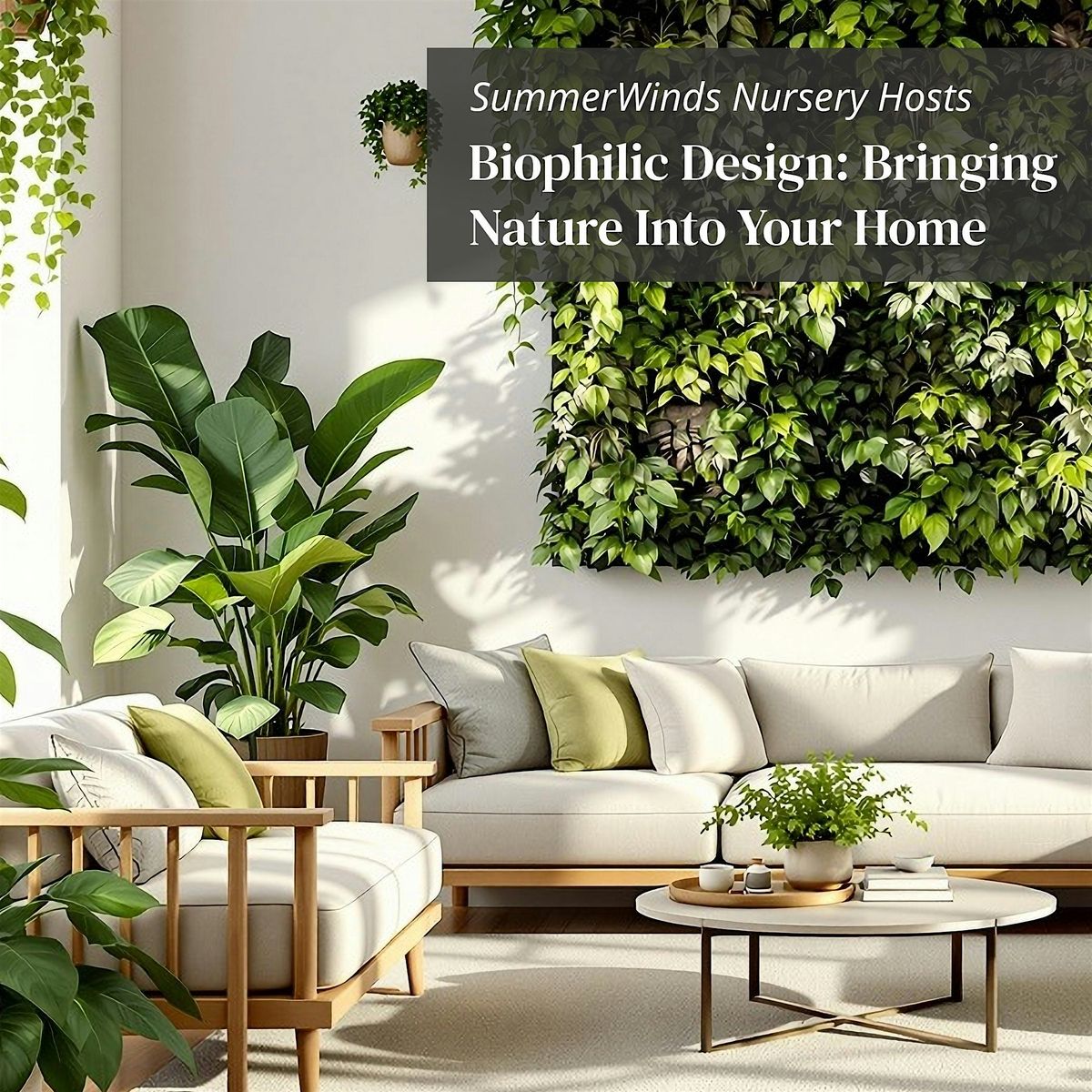 Biophilic Design: Bringing Nature Into Your Home Create Spaces That Breathe, 7 December | Event in Campbell