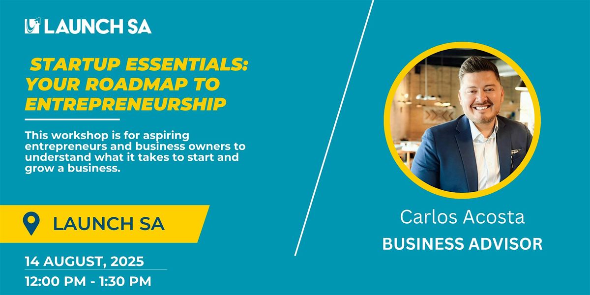 Startup Essentials: Your Roadmap to Entrepreneurship, 14 August | Event in San Antonio | AllEvents