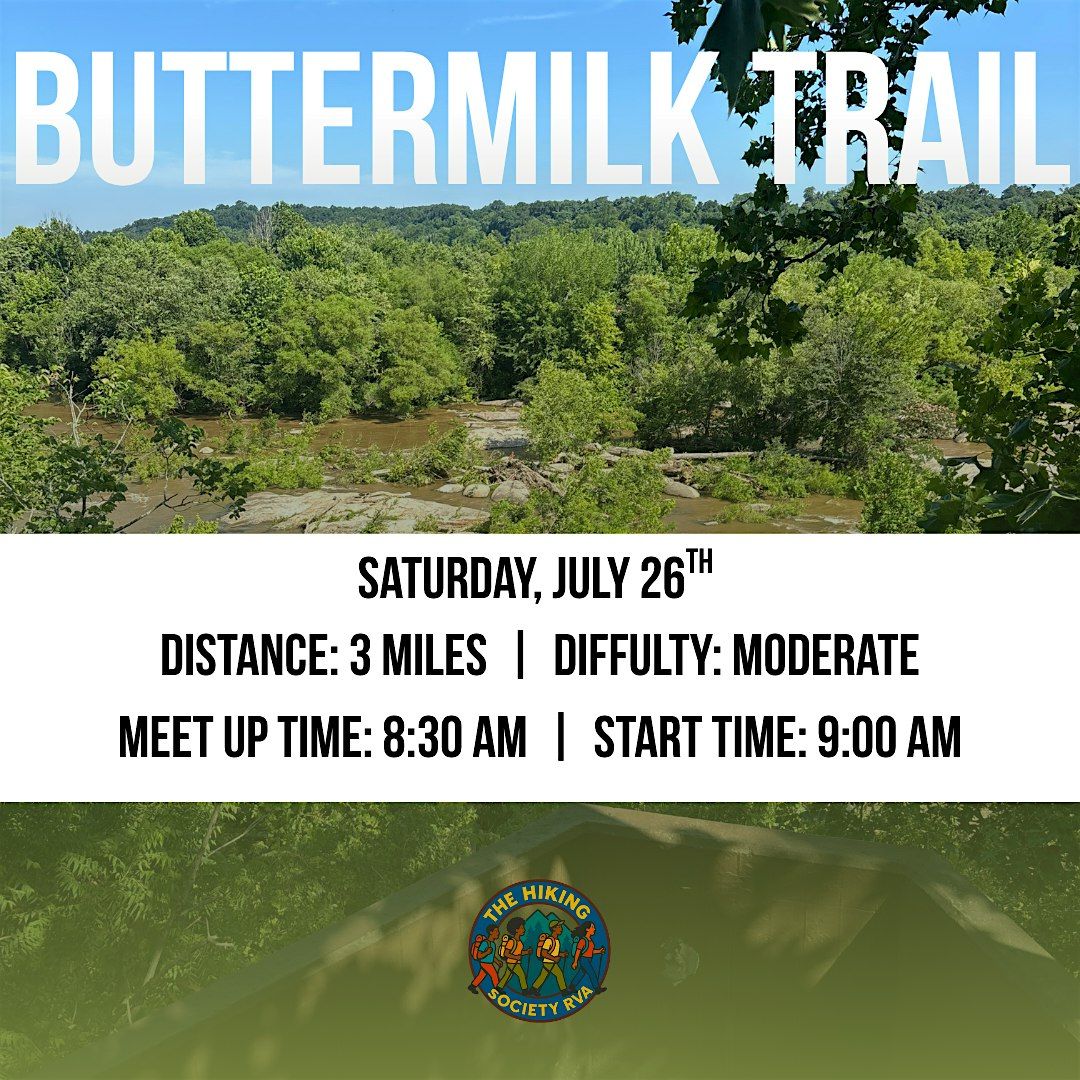 Buttermilk Trail Hike, 26 July | Event in Richmond | AllEvents