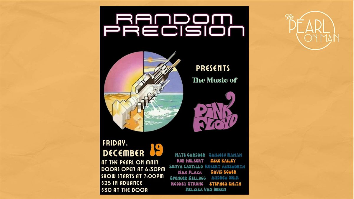 Random Precision presents the Music of Pink Floyd, 19 December | Event in Midvale | AllEvents