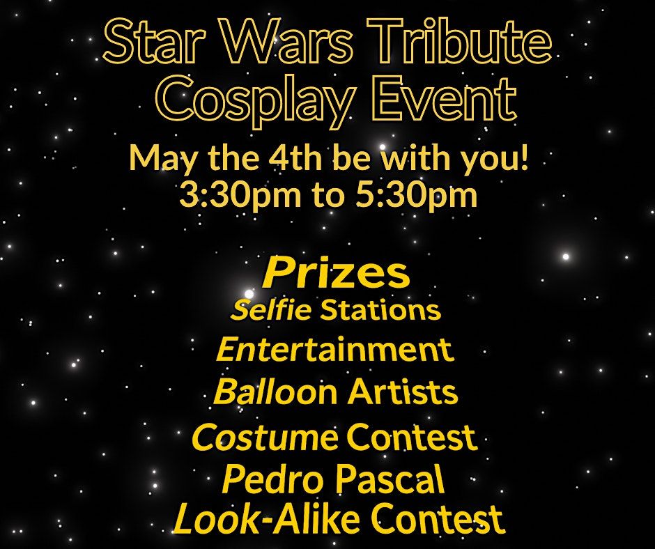 MAY THE 4TH BE WITH YOU!, 4 May | Event in Cupertino | AllEvents