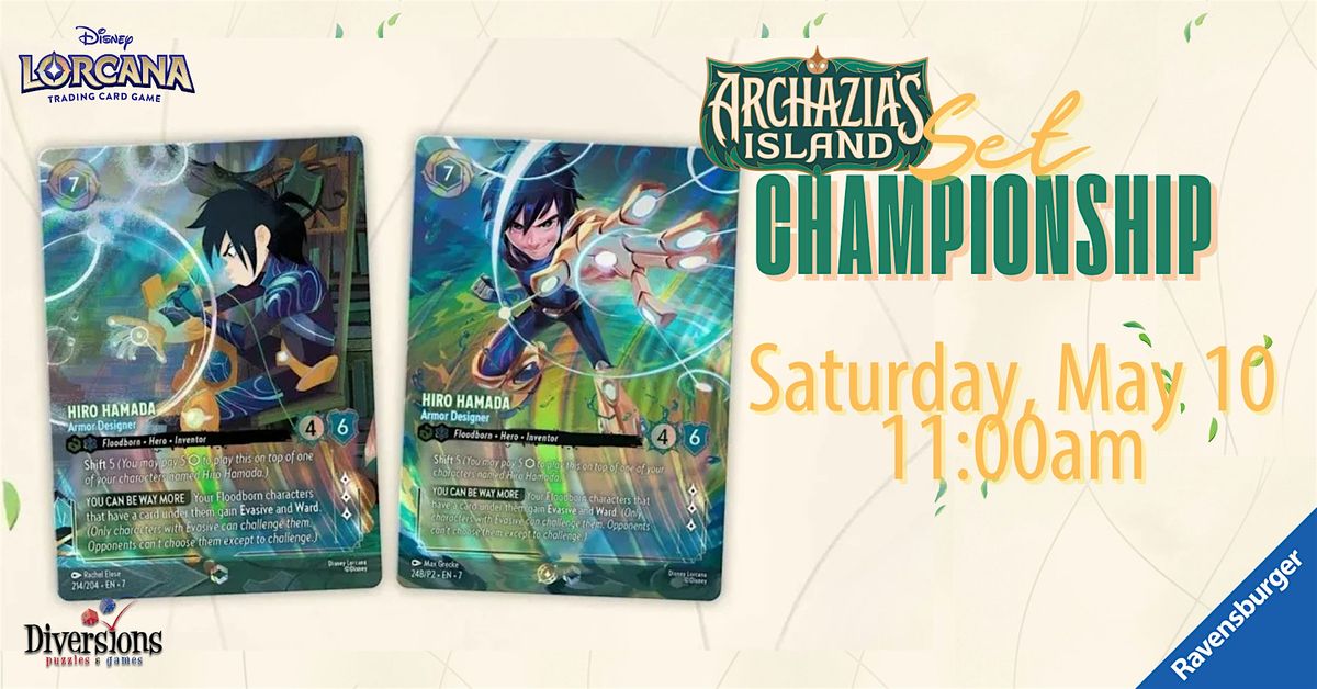 Disney: Lorcana - Archazia's Island Set Championship, 10 May | Event in Portsmouth | AllEvents