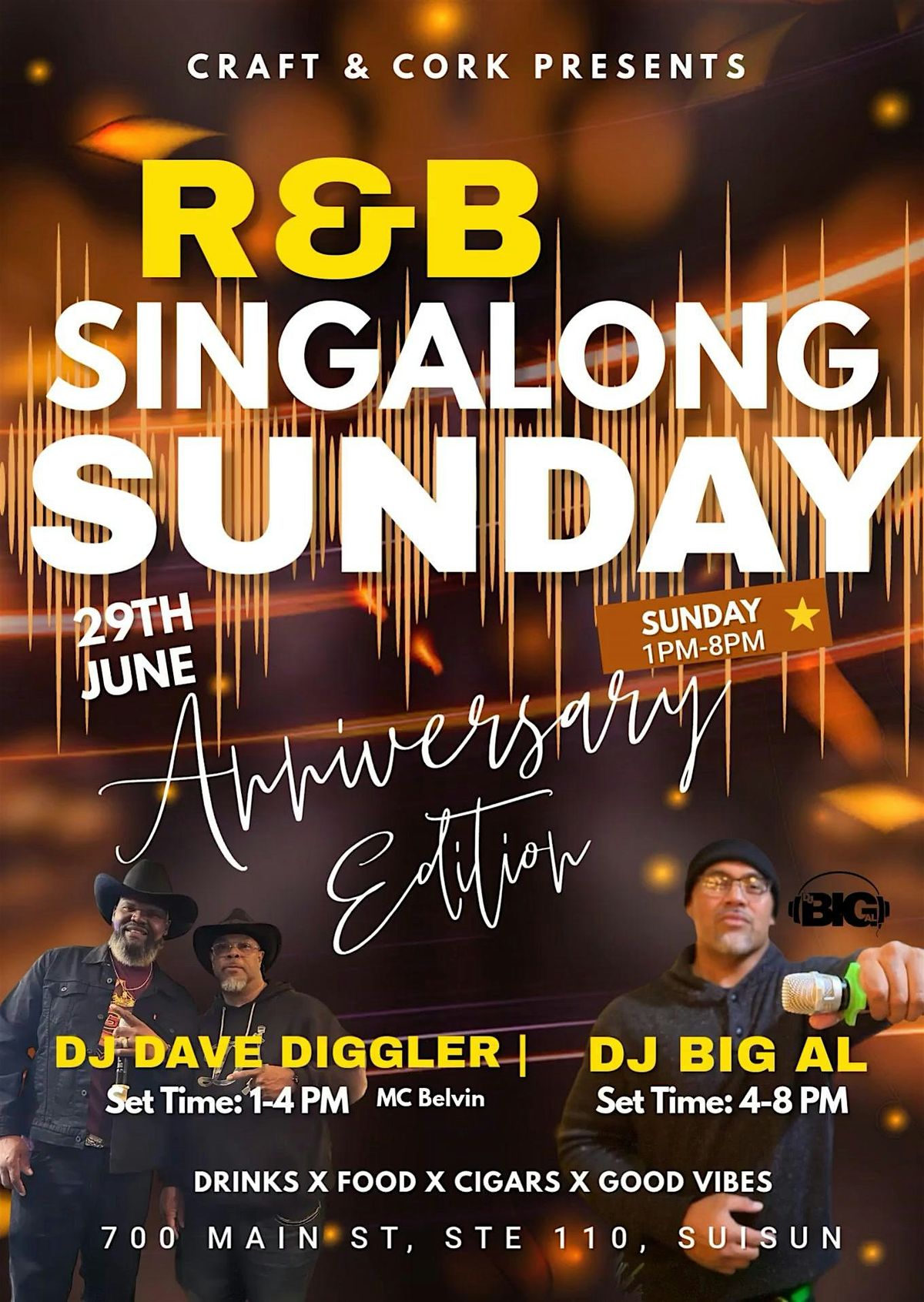 Table Reservations (R&B Singalong Sunday), 29 June | Event in Suisun City | AllEvents