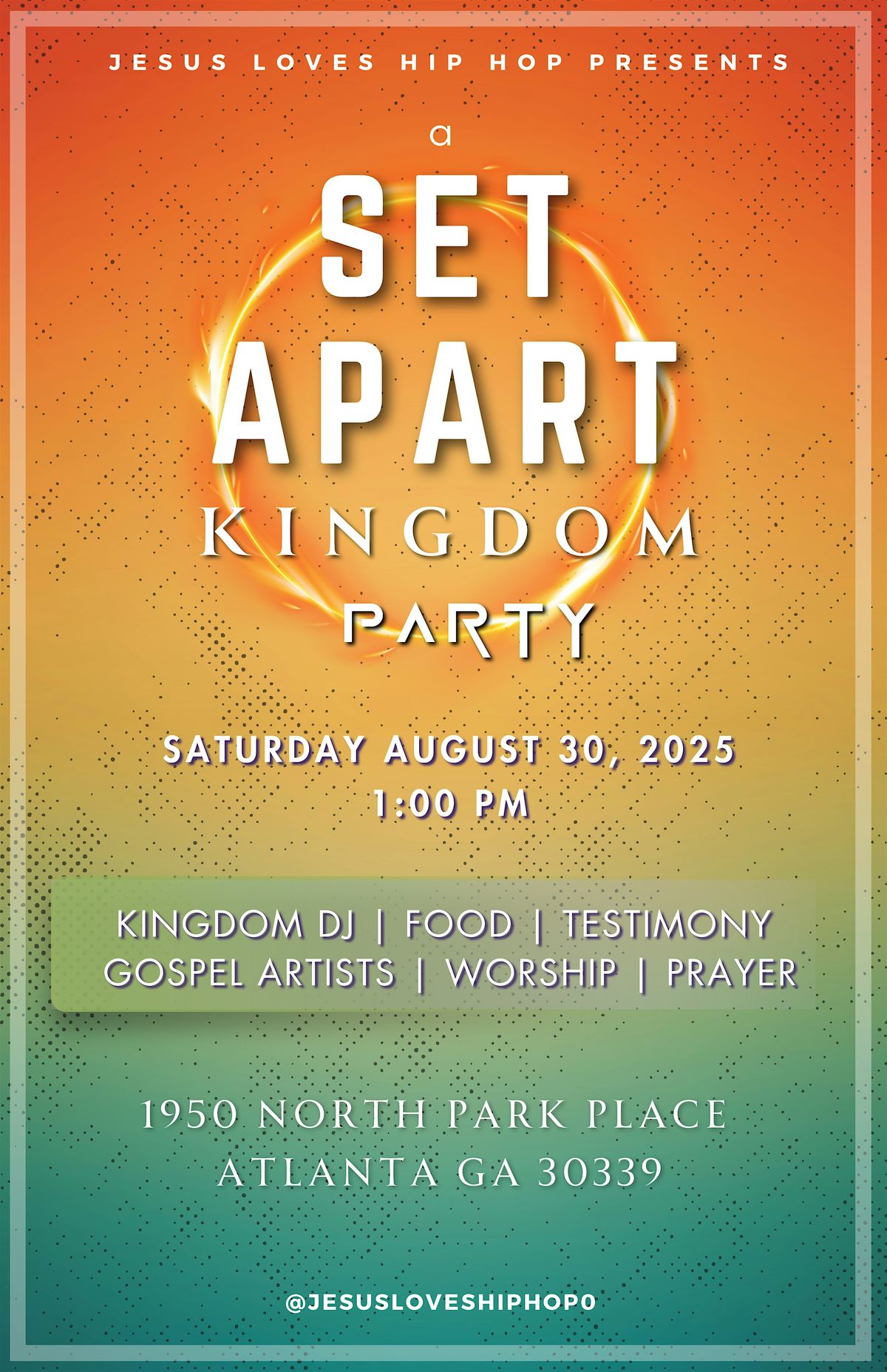 Set Apart Kingdom Party, 30 August | Event in Atlanta | AllEvents
