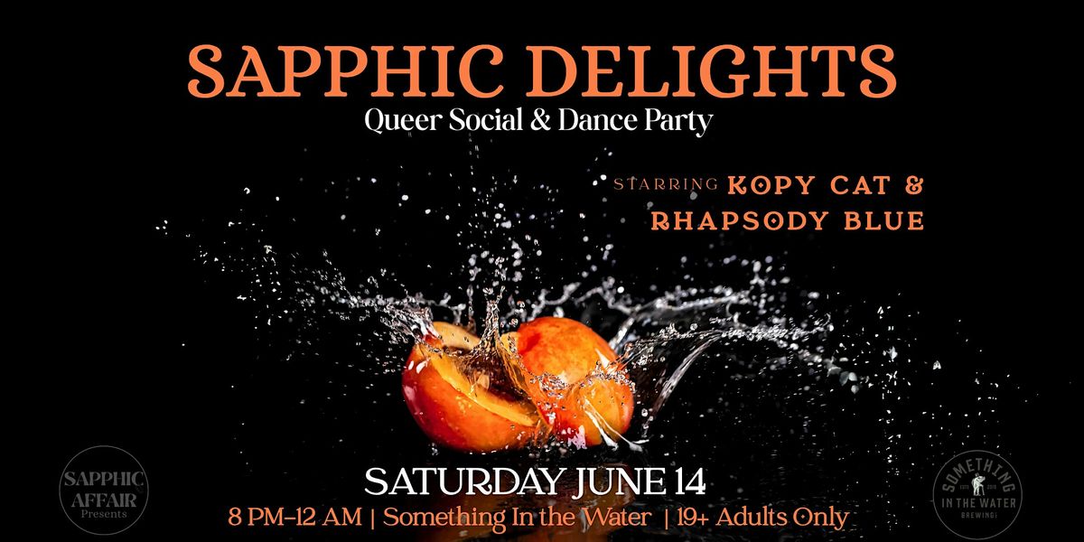 Sapphic Delights: QUEER PRIDE PARTY - Saturday June 14, 14 June | Event in Kingston | AllEvents