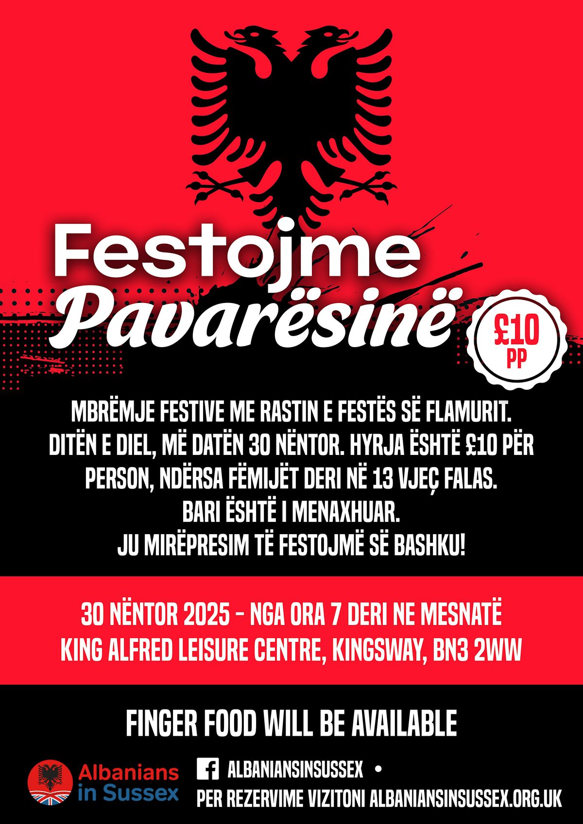 FESTA E FLAMURIT 2025!, 30 November | Event in Brighton and Hove | AllEvents