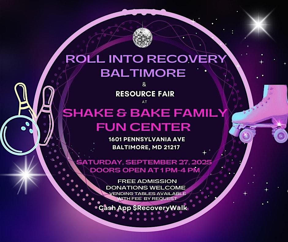 Roll into Recovery Baltimore, 27 September | Event in Baltimore | AllEvents